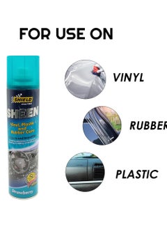 SHIELD 300ml Sheen Dashboard Spray , Protects Beautifies Vinyl Plastic Rubber Care Spray Strawberry SH54 - pzsku/ZCA75B02DE4F0CF197C93Z/45/_/1714649064/fda08244-5bd9-454d-b0d5-8d693a2dcb82