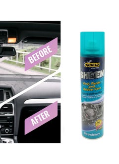 SHIELD 300ml Sheen Dashboard Spray , Protects Beautifies Vinyl Plastic Rubber Care Spray Strawberry SH54 - pzsku/ZCA75B02DE4F0CF197C93Z/45/_/1714649065/390be2ab-7834-489e-a431-0bf057826708