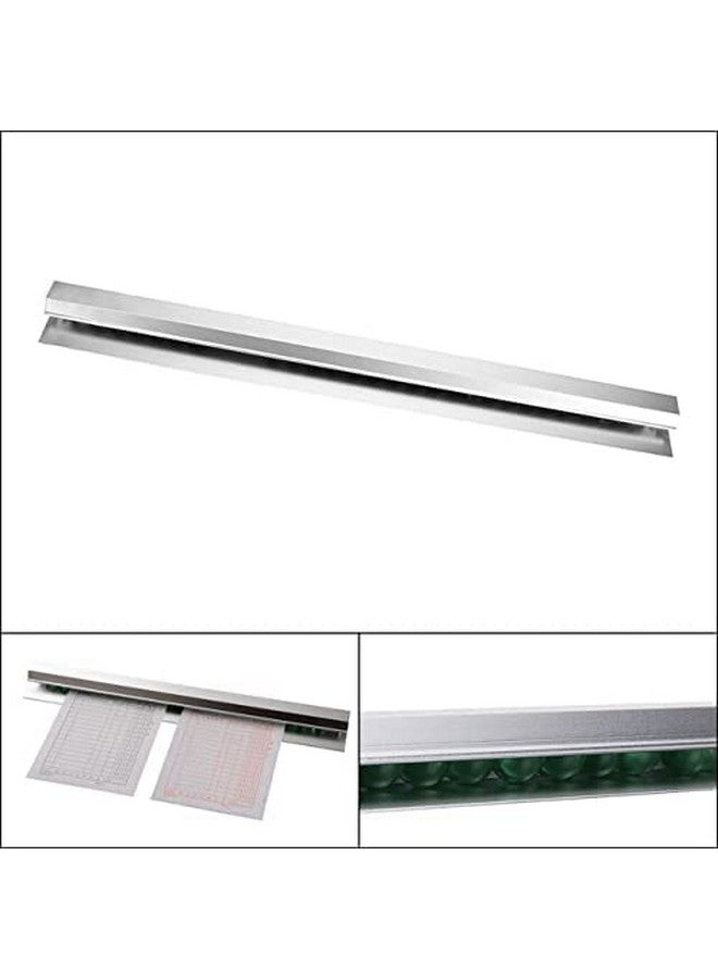 THW 36 Inch Aluminum Bill Rail Order Tab Grabber | Reusable Bill Rack & Holder for Restaurants, Cafés, Pubs, and Bars - Image 4