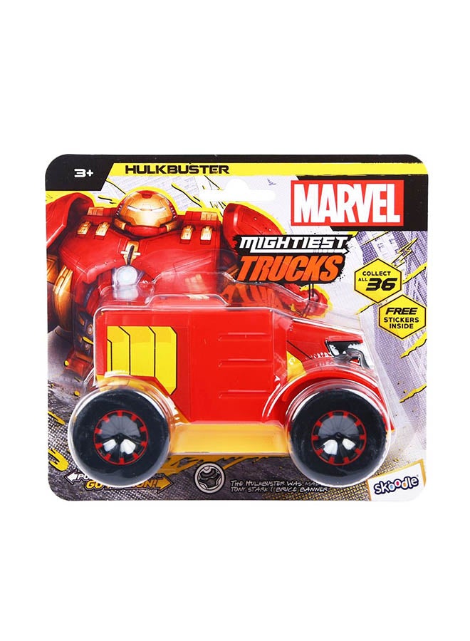 MARVEL Skoodle Pull Back Mightiest Truck Hulkbuster - Image 1