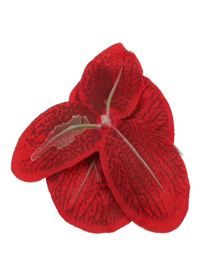 PATIKIL 3.9" Artificial Orchid Flower Heads, 40 Pack Silk Phalaenopsis Fake Butterfly Orchid Heads for Wedding Floral Bouquet Decor DIY Craft Making, Red - Image 5