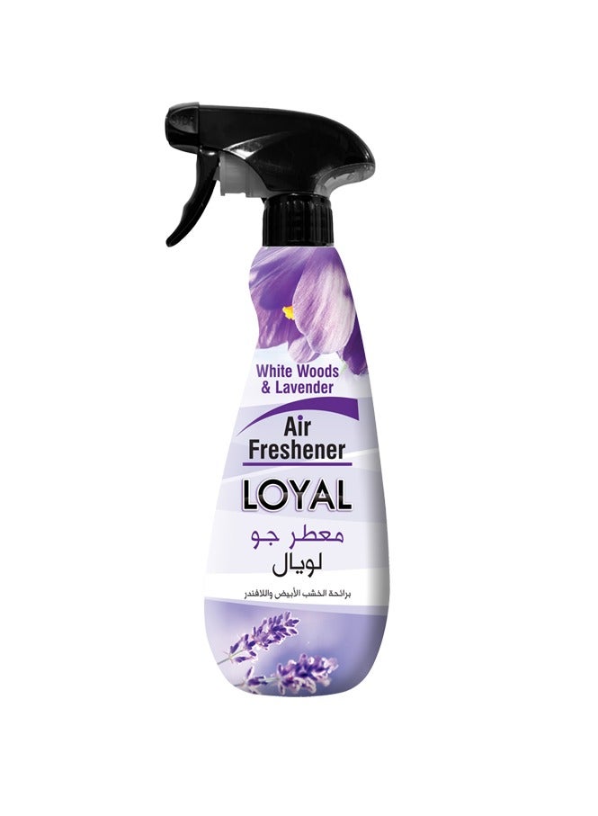 loyal معطر هواء خشب أبيض وخزامى 450 مل