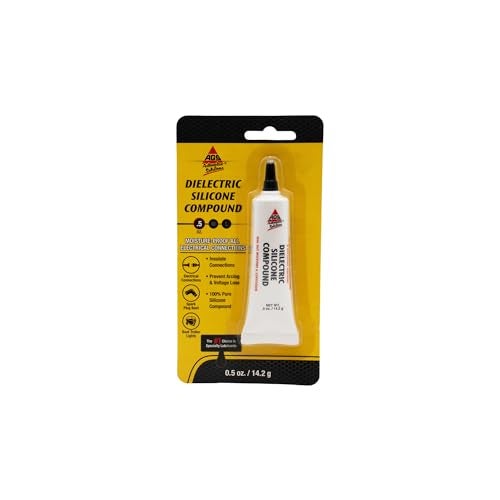 AGS شحم السيليكون العازل من AGS لحلول السيارات – أنبوب 0.5 أونصة، يمنع الأعطال الكهربائية، يضمن اتصالات خالية من الصدأ، مادة تشحيم سيارات - Image 3