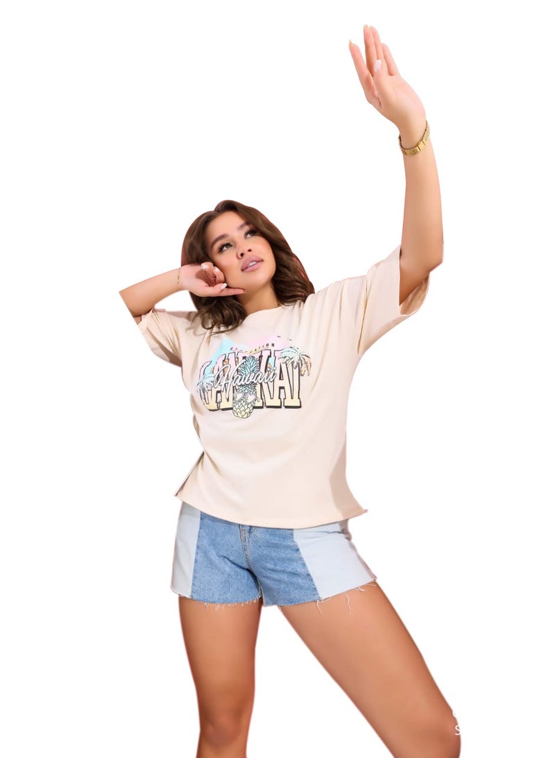 بيبو تيشرت 1/2 كم مطبوع