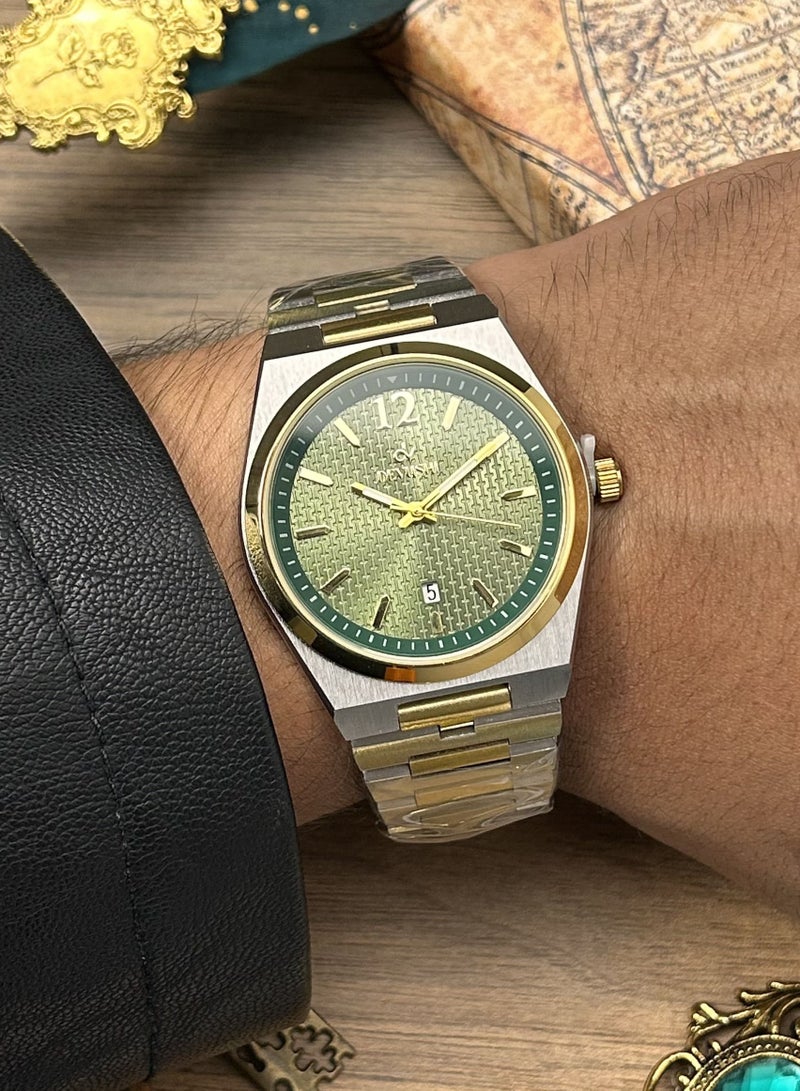 ديفوشي ساعة يد رجالية بتاريخ استيل ضد الماء من ماركة ديفوشي - Image 1