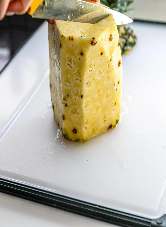 ديكساس لوح تقطيع ديكساس غير قابل للانزلاق، مقاس 12 بوصة × 18 بوصة، لون طبيعي/رمادي - Image 4