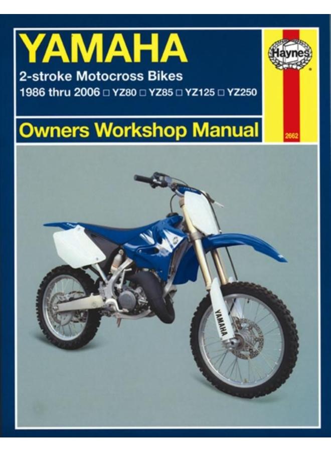 Yamaha 2-stroke Motocross Bikes (86 - 06) Haynes Repair Manual