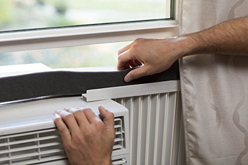 Duck Brand Premium Window Air Conditioner Insulating Foam Seal, 1.3-Inch x 0.5-Inch x 42-Inch, 1-Pack, 282088 - Image 4