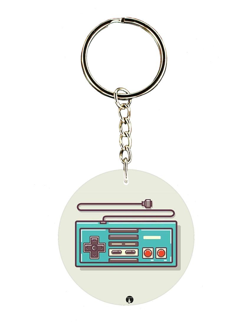 Controller Double Side Printed Keychain