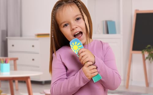 eKids Ms Rachel Microphone Toy for Toddlers with Built-in Music and Lights, Designed for Fans of Ms Rachel Toys - Image 5