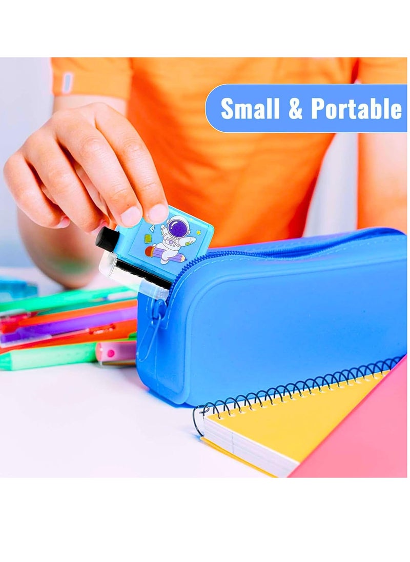 MAGIC VAULT 4Pcs Digital Teaching Roller Stamps  Addition, Subtraction, Multiplication, Division  Reusable Math Practice Toy for Kids  Educational Calculation Stamps for Math Learning  - Image 3