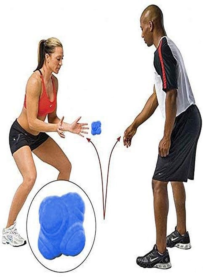 Troft Rubber Reaction Ball-Improves Agility, Reflexes and Hand-Eye Coordination (Color May Vary) - Image 5