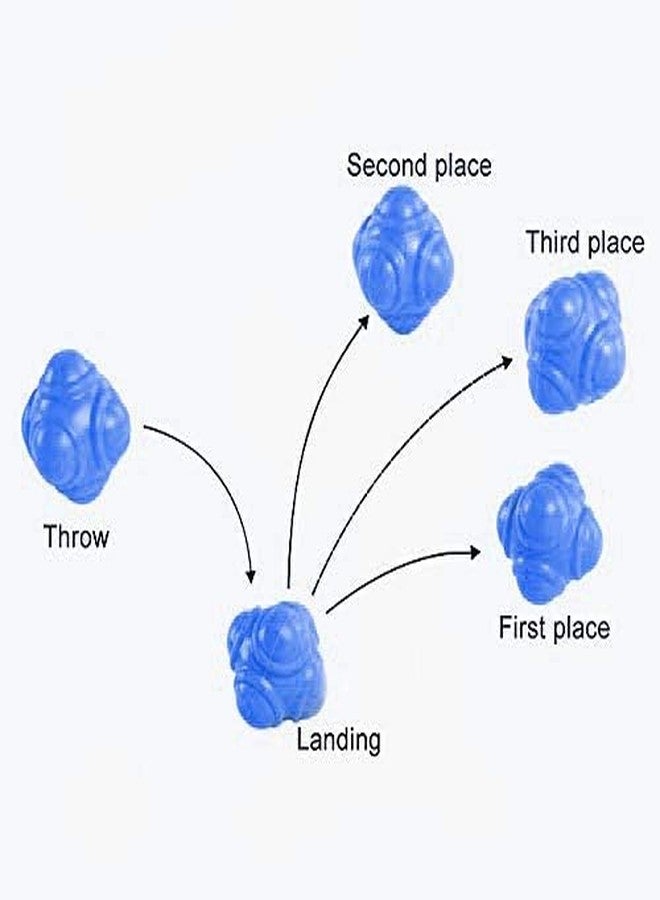 Troft Rubber Reaction Ball-Improves Agility, Reflexes and Hand-Eye Coordination (Color May Vary) - Image 3