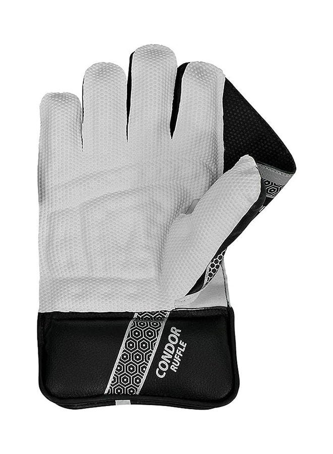 DSC Condor Ruffle Leather Cricket Wicket Keeping Gloves | High-Grip Wicket Keeper Gloves | Superior Catching & Flexibility | Comfortable & Durable Design - Image 2