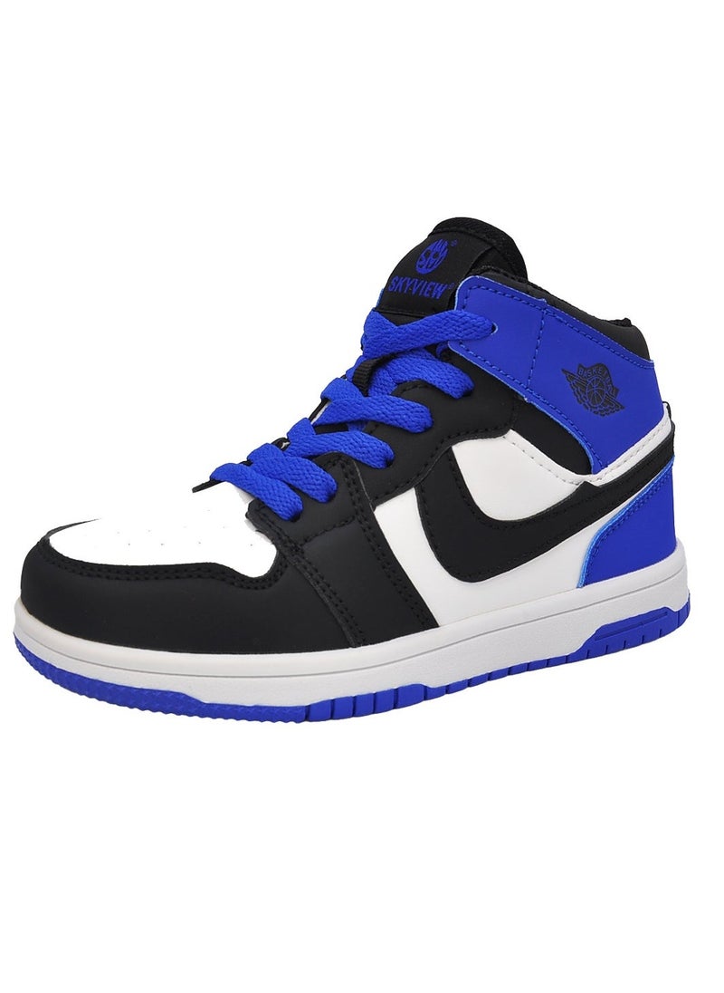 Sky View - Sky View Kids Basketball Shoes Boys Girls High-Top Sneakers Non-Slip Sport Shoes - Image 1
