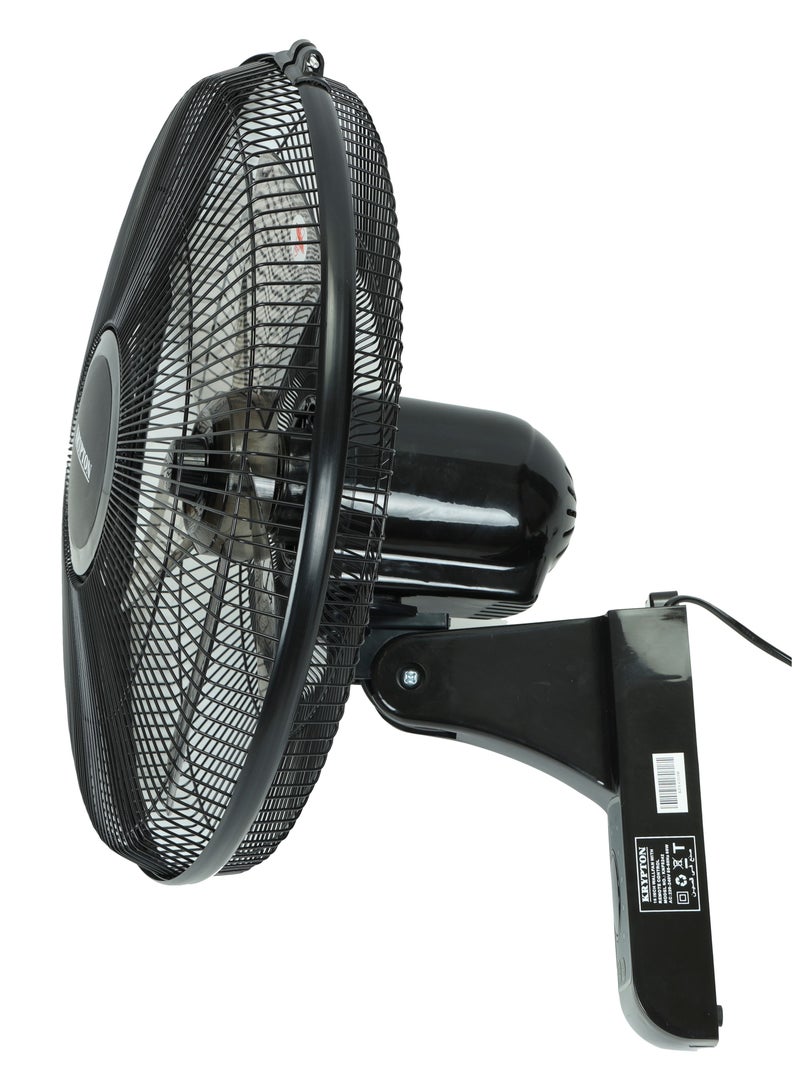 KRYPTON 16 inch Wall Mounted Oscillating Remote Control Electric Cooling Fan - Image 3