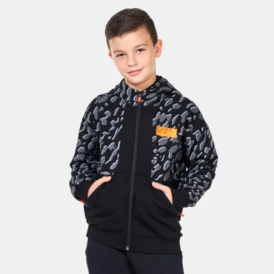 EA7 Emporio Armani Kids' Graphic Series Full-Zip Hoodie (Older Kids)