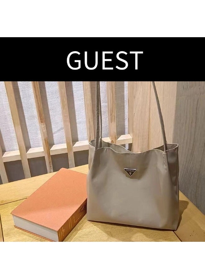 جيست حقيبة كتف نسائية كبيرة السعة بتصميم مريح (كاكي) Guest - Image 1