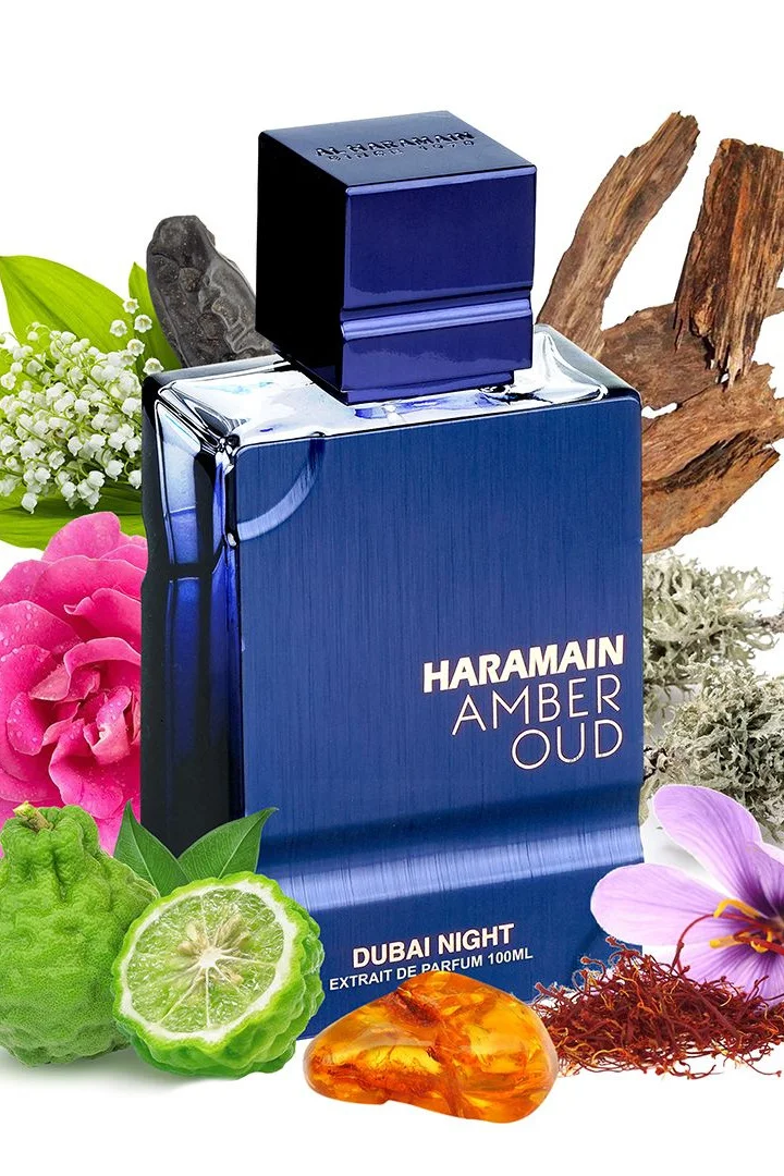 الحرمين حرمين عنبر عود دبي نايت 100 مل مستخلص عطر