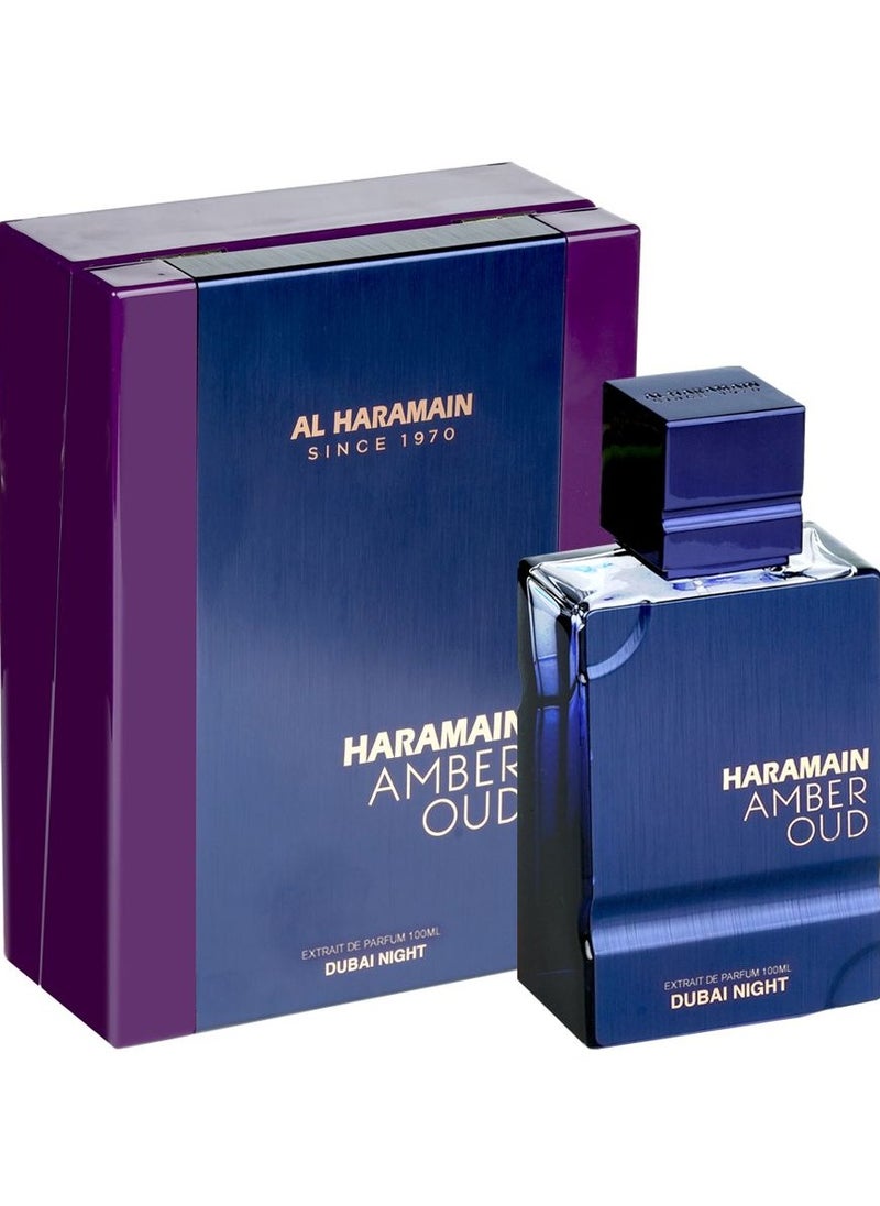 Al Haramain - HARAMAIN AMBER OUD DUBAI NIGHT 100ML EXTRAIT DE PARFUM - Image 1