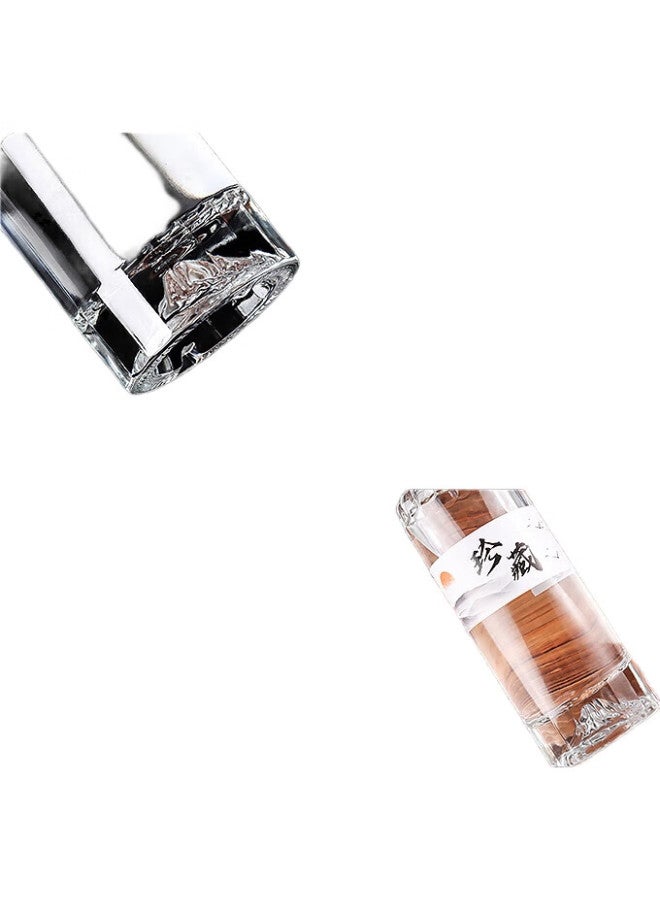 Baijie Empty Liquor Bottle, Sealed One-Jin Capacity Storage Bottle, Transparent High-End Infusion Container - Image 1