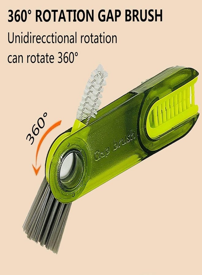 FLIP MART 3 in 1 Cup Lid Gap Bottle Cleaning Brush, Tiny Bottle Cup Lid Straw Cleaner Tools Multi-Functional Crevice Cleaning Brush, Multipurpose use (Pack of 1) - Image 4