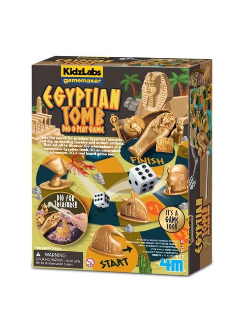 Kidzlabs Gamemaker-Dig & Play Egyptian Tomb