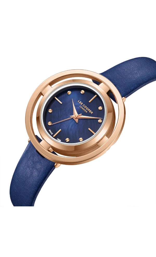 Lee Cooper Women's Leather Analog Watch LC08034.499 - 31.5 mm