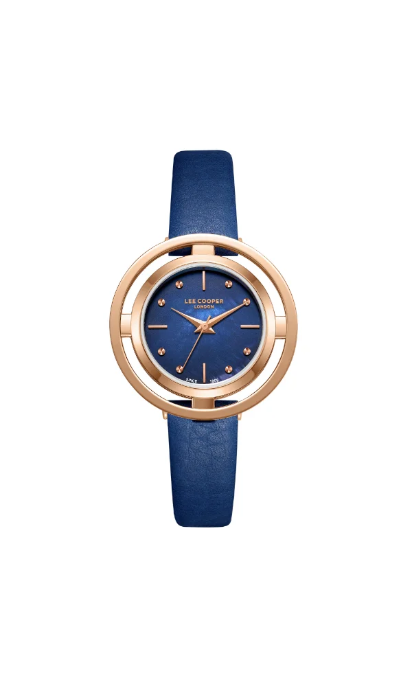 Lee Cooper Women's Leather Analog Watch LC08034.499 - 31.5 mm