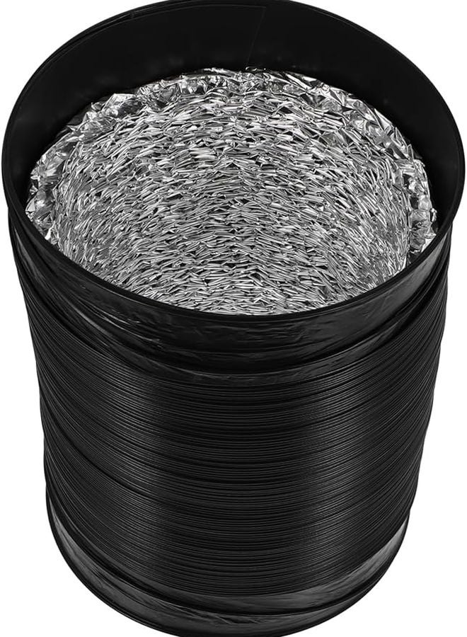 قناة هواء مرنة من رقائق الألومنيوم المقاومة للحرارة مقاس 300 × 15 سم لتهوية المطبخ سهلة التركيب - Image 2