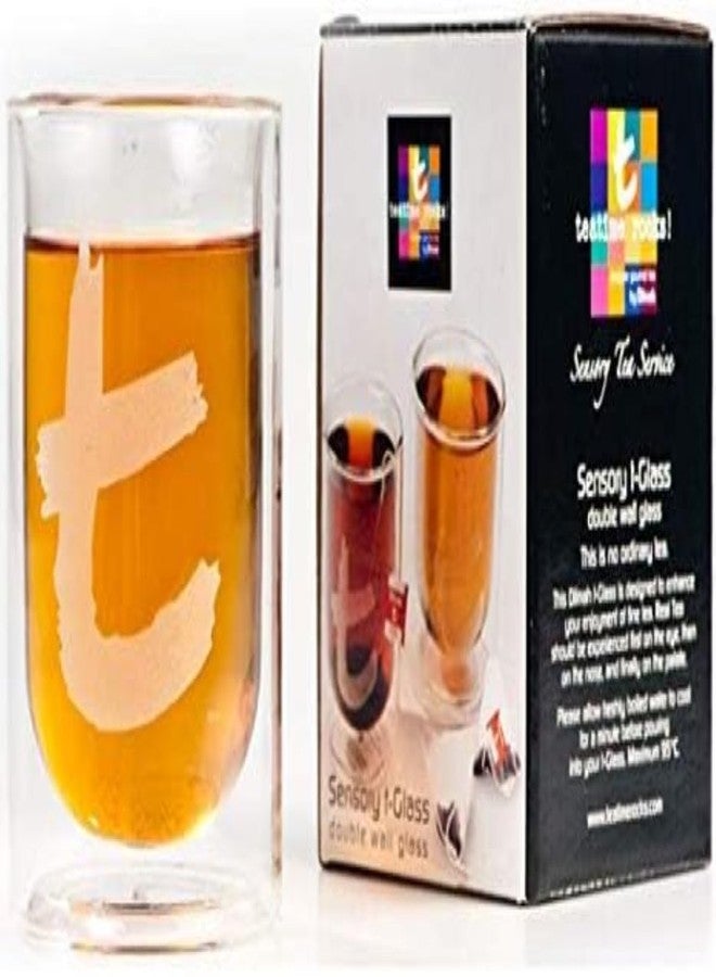Dilmah, Double Walled Glass, Suitable for Hot or Cold Beverages, Perfect for Hot Tea, Iced Tea, Milk, Coffee, Shakes, Smoothies, Tea Cocktails or Tea Mocktails, 8oz Capacity, Pack of 2 - Image 1