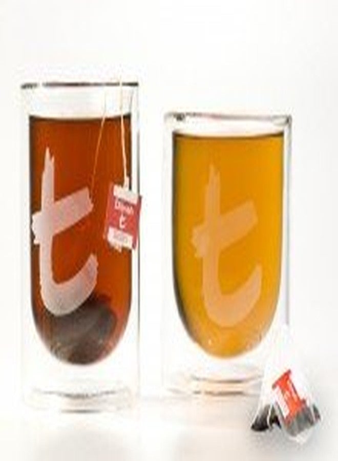 Dilmah, Double Walled Glass, Suitable for Hot or Cold Beverages, Perfect for Hot Tea, Iced Tea, Milk, Coffee, Shakes, Smoothies, Tea Cocktails or Tea Mocktails, 8oz Capacity, Pack of 2 - Image 3