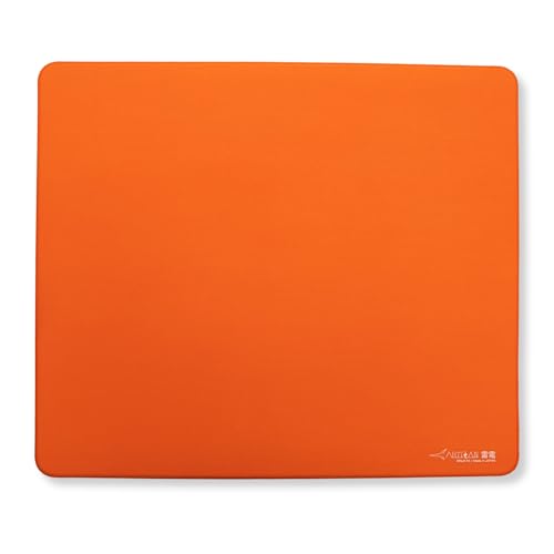 Artisan FX Raiden Gaming Mouse Pad – Soft, XL (490x420mm), Daidai Orange - Image 1