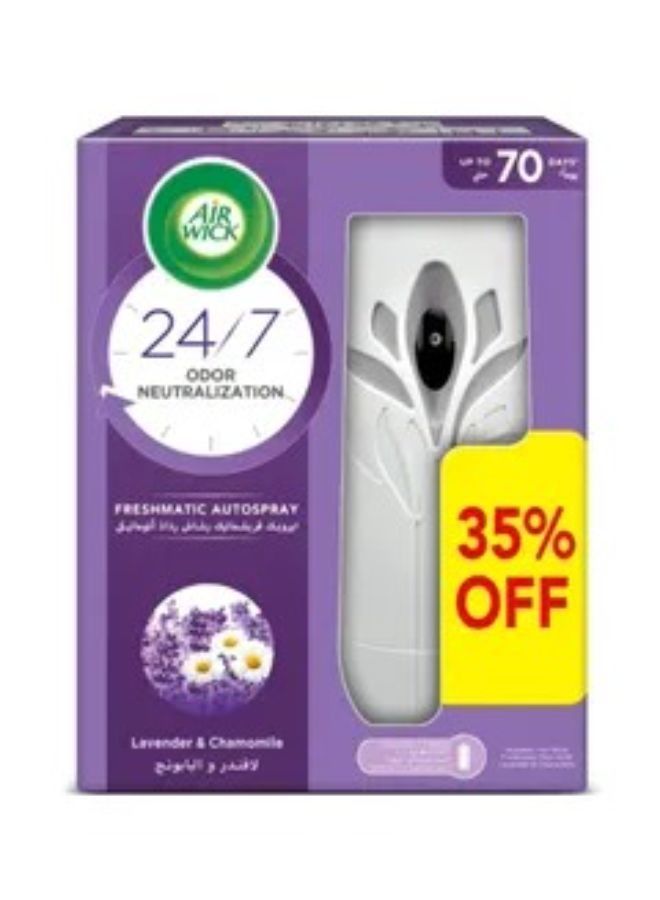 أير ويك معطر جو فريشماتيك برائحة اللافندر والبابونج متعدد الألوان 250مل