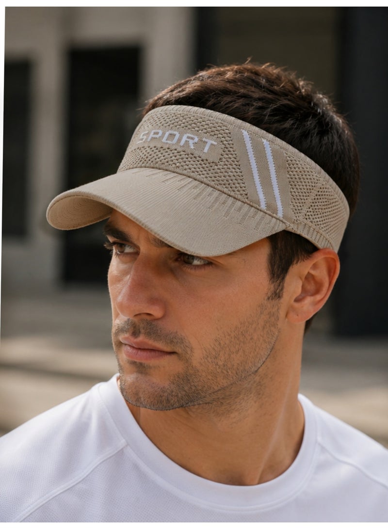 Tennis sport unisex summer unique cap opened hat - Image 1
