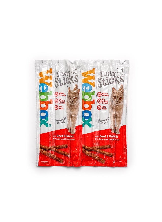 Cat Treats, Beef & Rabbit - 30g, Germany