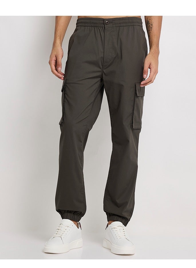 Calvin Klein Jeans Skinny Elasticated Cargo Trousers - Image 1