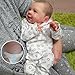 Zero Pam Full Silicone Baby Doll 18 Inch Real Life Baby Dolls Silicone Full Body Boy Lifelike Babys Reborn Boy Soft Vinyl BodyRealistic Anatomically Correct Reborn Doll for Kids - Image 2