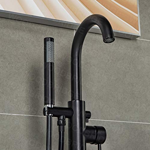 WOODBRIDGE F0006 MBRD Faucet, (L) 10 3/4" x (W) 6-1/4" x (H) 43-7/8, Matte Black - Image 3