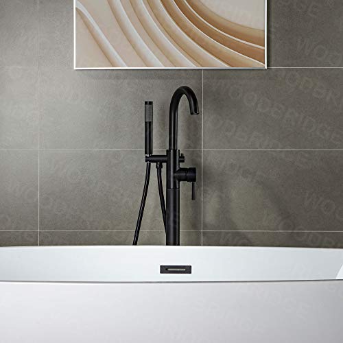WOODBRIDGE F0006 MBRD Faucet, (L) 10 3/4" x (W) 6-1/4" x (H) 43-7/8, Matte Black - Image 2