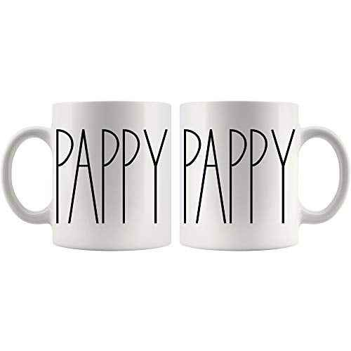Moon9xx PAPPY Mug Gifts, PAPPY Coffee Mug Gifts for Christmas PAPPY Mug PAPPY Cup For Mother's Day/Father's Day, Best PAPPY Ever 11oz Coffee Cup, Family Coffee Mug - Image 3