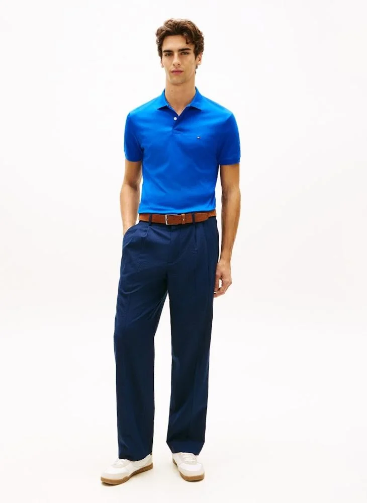 TOMMY HILFIGER  Regular Fit Flag Embroidery Polo Shirt for Men | Best Price UAE