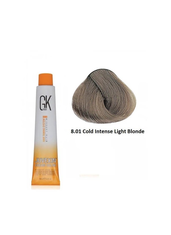 GK Hair GK Hair Color 8.01 Cold Intense Light Blonde 100 ml 