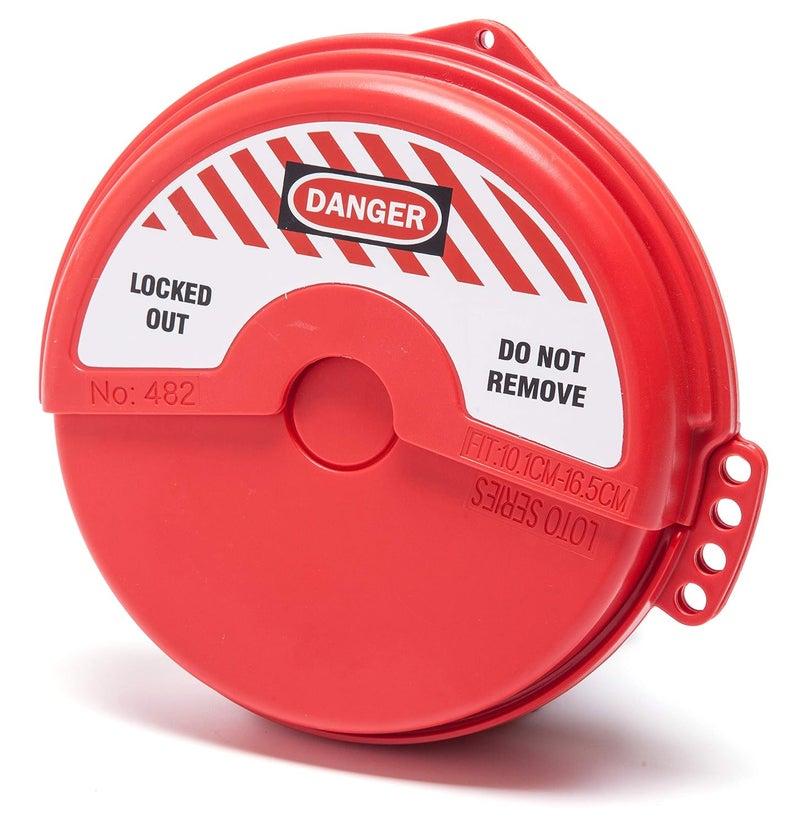 Induschoice Rotating Gate Valve Lockout (For 4''-6 1/2'' Valve Handle Diameters) - Image 1