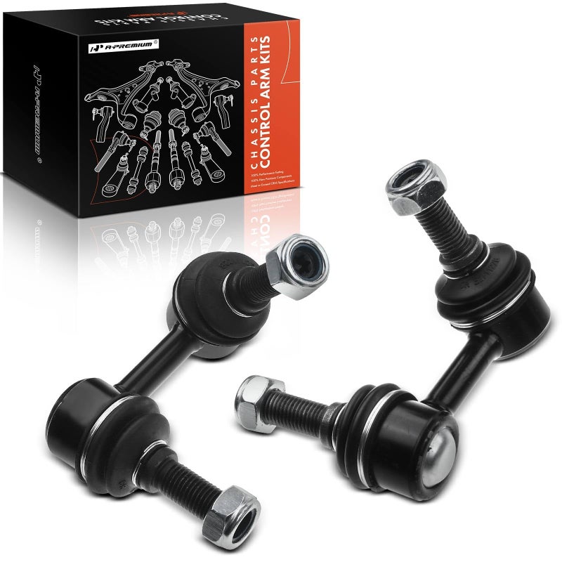 A-Premium 2 x Front Sway Bar Links Stabilizer Bar Links, Compatible with Nissan Frontier 2005-2019, Pathfinder 2005-2012, Xterra 2005-2015, Suzuki Equator 2009-2012 - Image 1