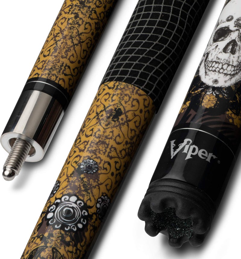 Viper by GLD Products Revolution 58" 2-Piece Billiard/Pool Cue, Relic, 21 Ounce,Yellow,50-0202-21 - Image 2