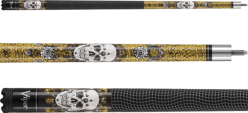 Viper by GLD Products Revolution 58" 2-Piece Billiard/Pool Cue, Relic, 21 Ounce,Yellow,50-0202-21 - Image 1