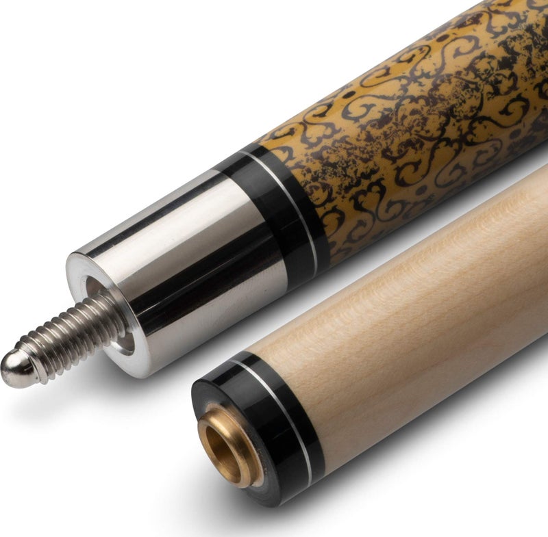 Viper by GLD Products Revolution 58" 2-Piece Billiard/Pool Cue, Relic, 21 Ounce,Yellow,50-0202-21 - Image 4