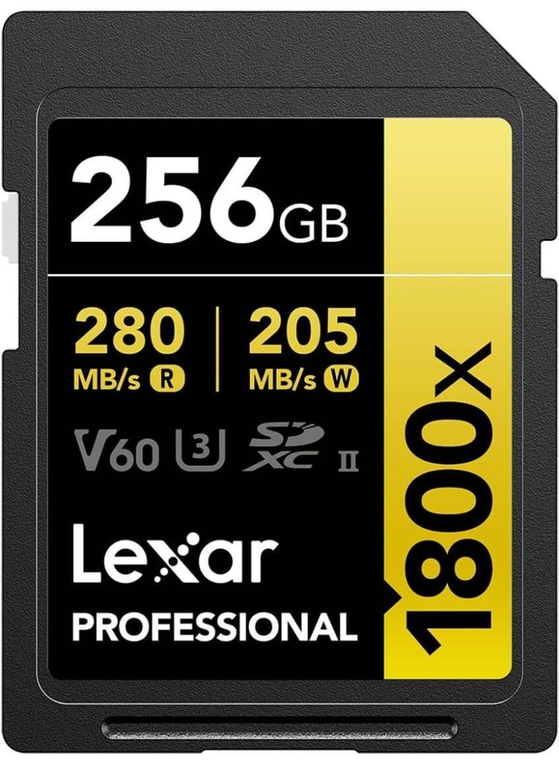 ليكسار بطاقة ذاكرة  Lexar® Professional CFexpress™ 2.0 Type A Card GOLD Series سعه 256 جيجا
