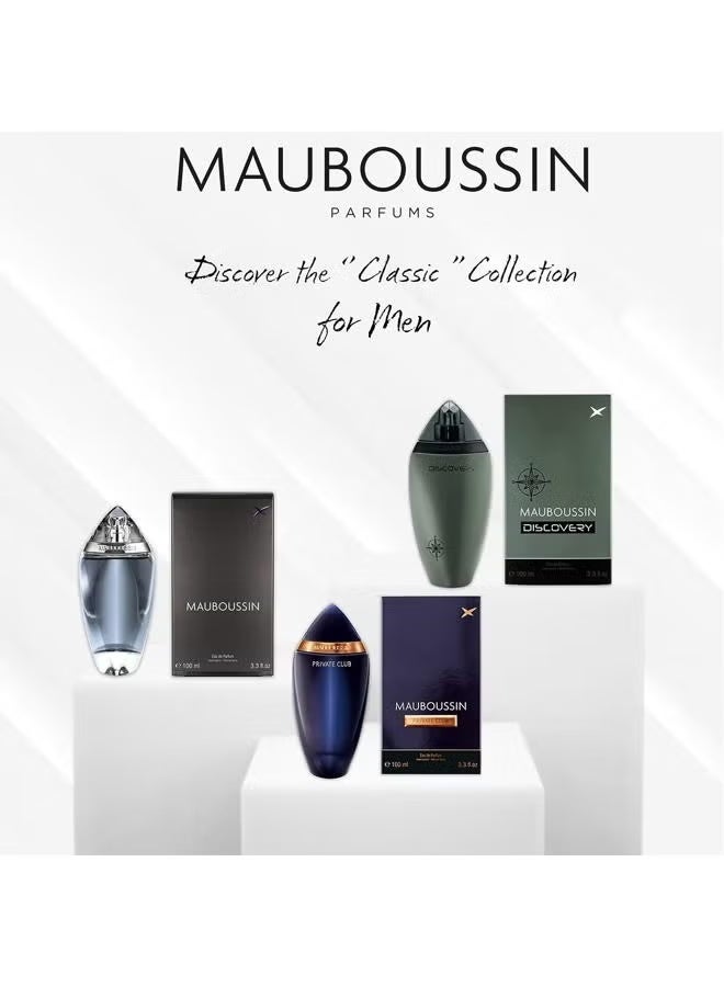 MAUBOUSSIN Discovery 100ml (3.3 Fl Oz) - Eau de Parfum for Men - Woody, Aromatic & Citrus Scents - Image 5